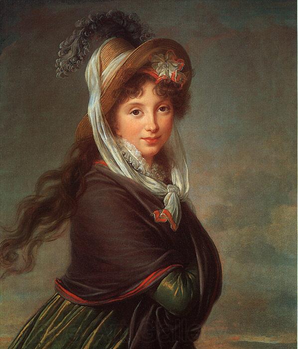 Elisabeth LouiseVigee Lebrun Portrait of a Young Woman-p Germany oil painting art